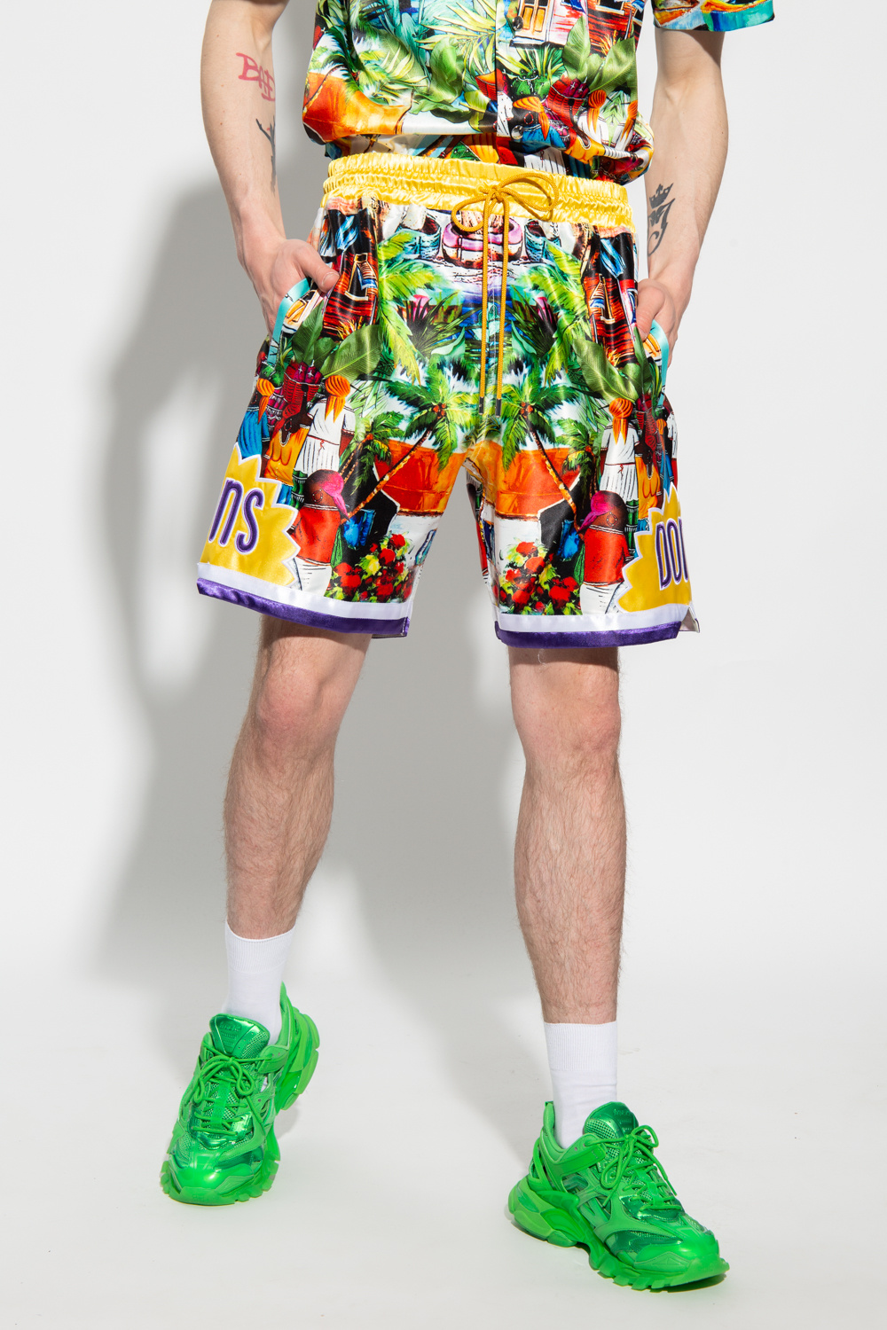 Just Don Patterned shorts Men's Clothing Vitkac